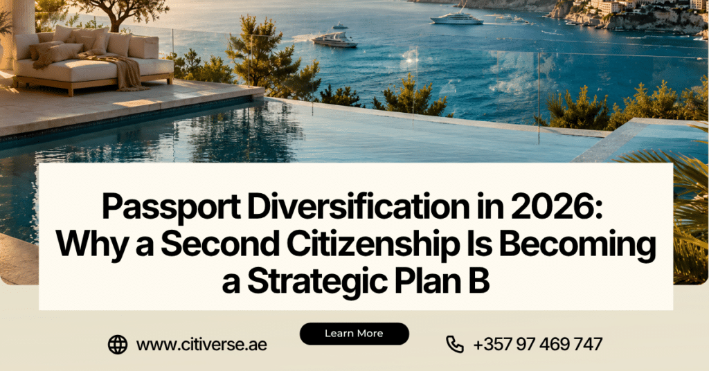 Passport Diversification in 2026: Why a Second Citizenship Is Becoming a Strategic Plan B