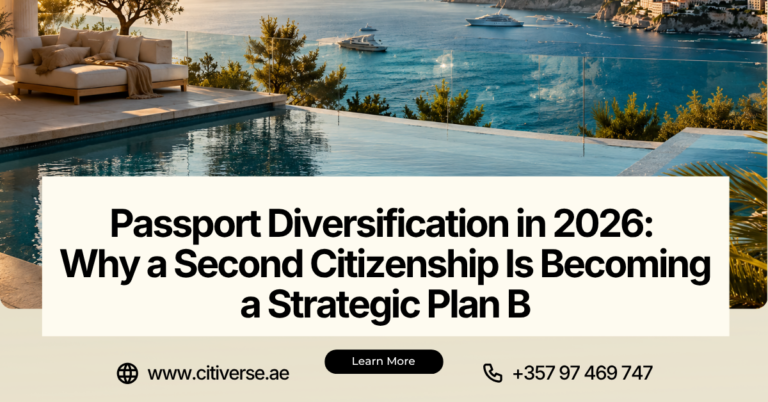 Passport Diversification in 2026: Why a Second Citizenship Is Becoming a Strategic Plan B
