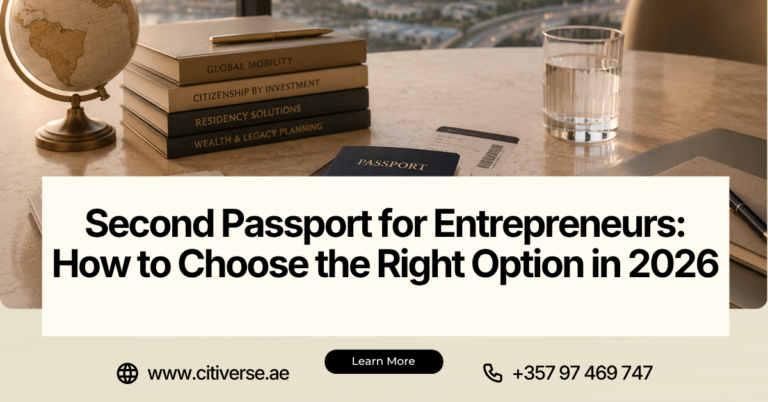 Second Passport for Entrepreneurs br How to Choose the Right Option in 2026