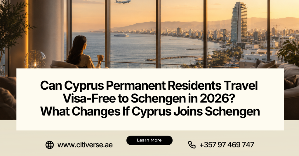 Cyprus permanent residency Schengen travel