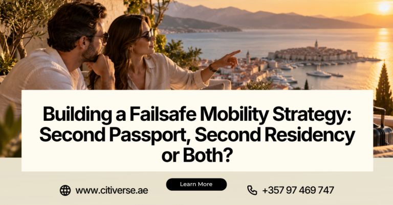 Second Passport or Second Residency for a Plan B