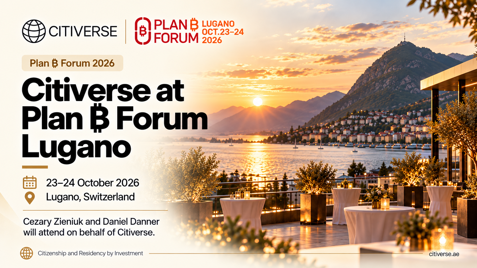 Citiverse at Plan ₿ Forum Lugan